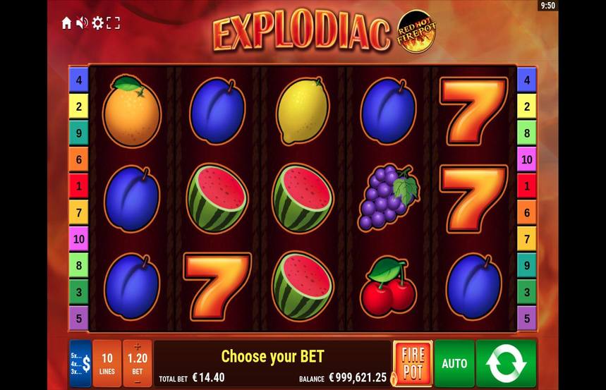 Explodiac Red Hot Firepot