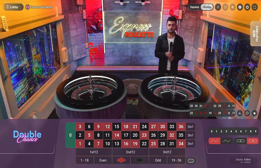 Express Roulette Double Chance