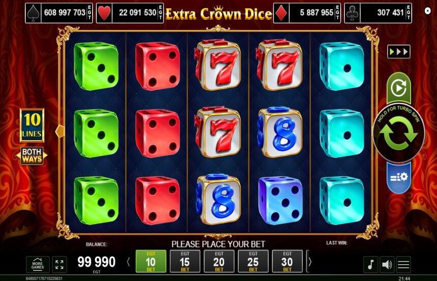 Extra Crown Dice