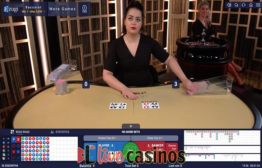 Ezugi Baccarat Live