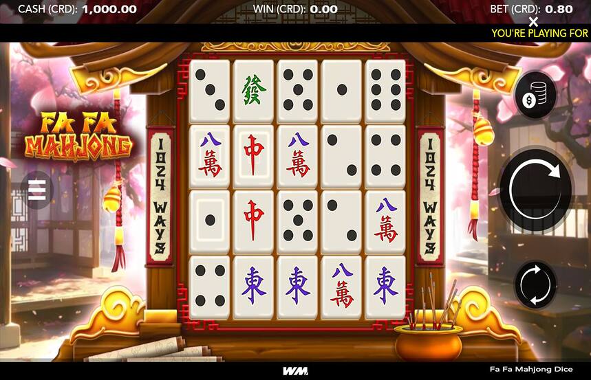 Fa Fa Mahjong Dice