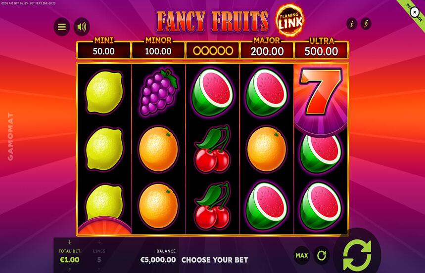 Fancy Fruits Flaming Link
