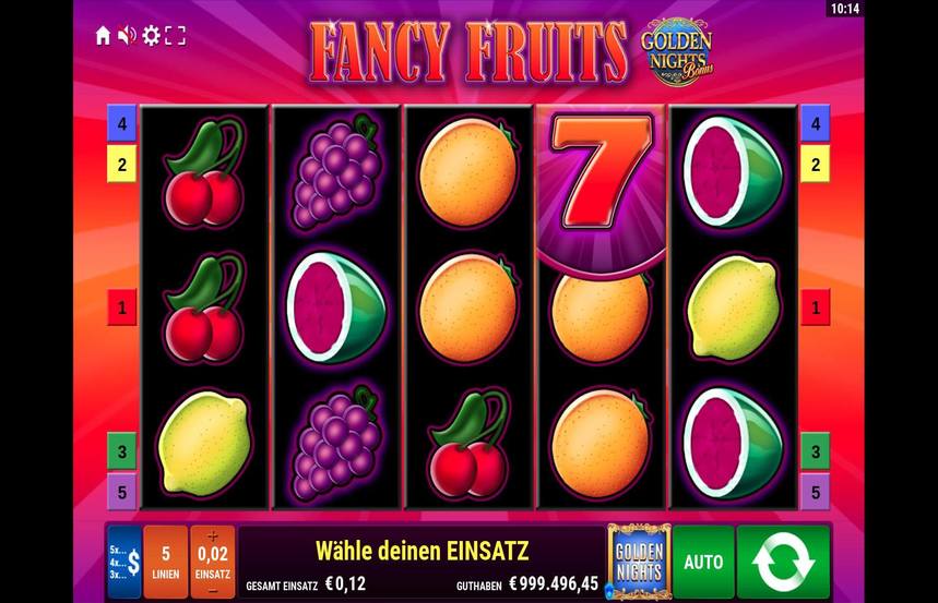 Fancy Fruits Golden Nights