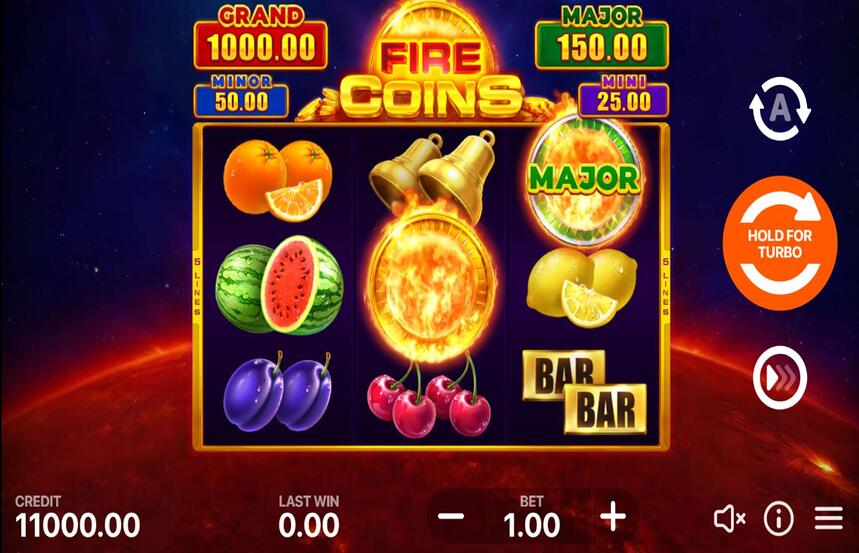 Fire Coins Hold and Win