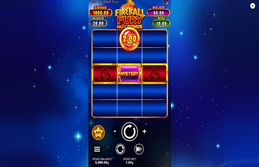 Fireball Fury Hot Bonus