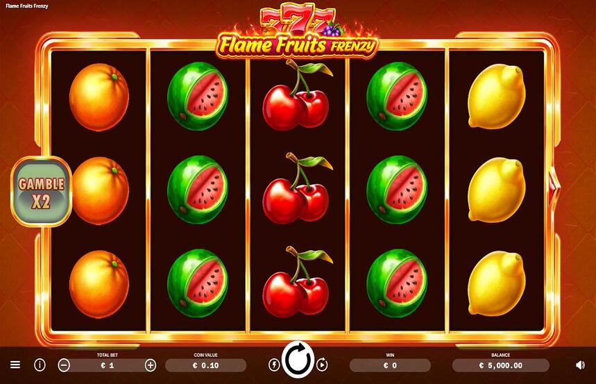 Flame Fruits Frenzy