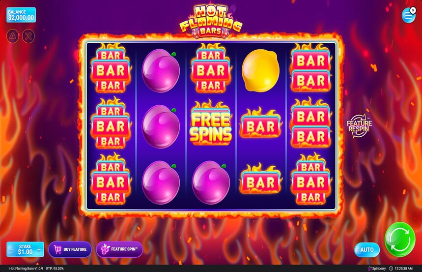 Flaming Bars