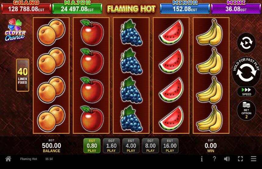 Flaming Hot Clover Chance