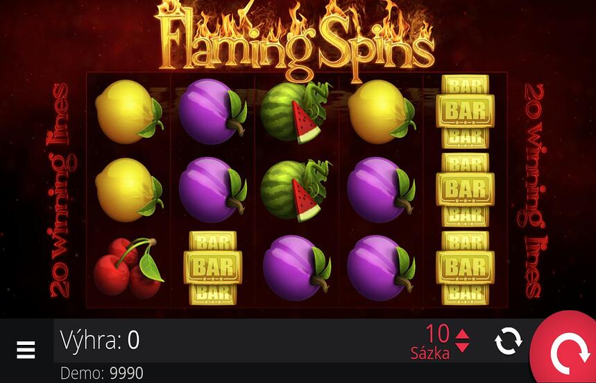 Flaming Spins