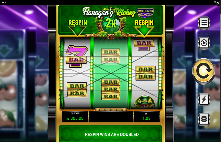 Flanagans Riches Multiplier Retro Roller