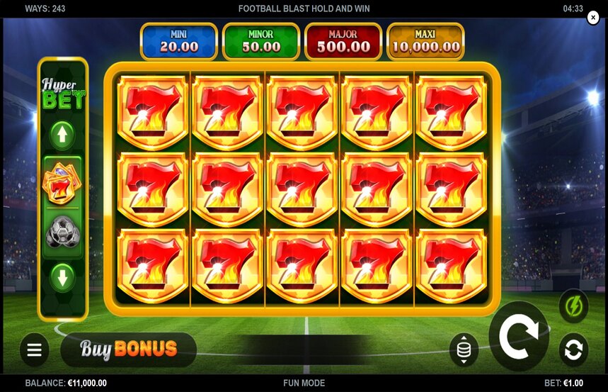 Football Blast Hold and Win