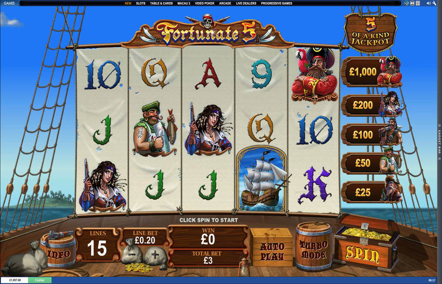 Fortunate 5