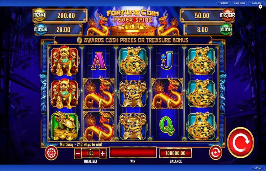 Fortune Coin Fever Spins
