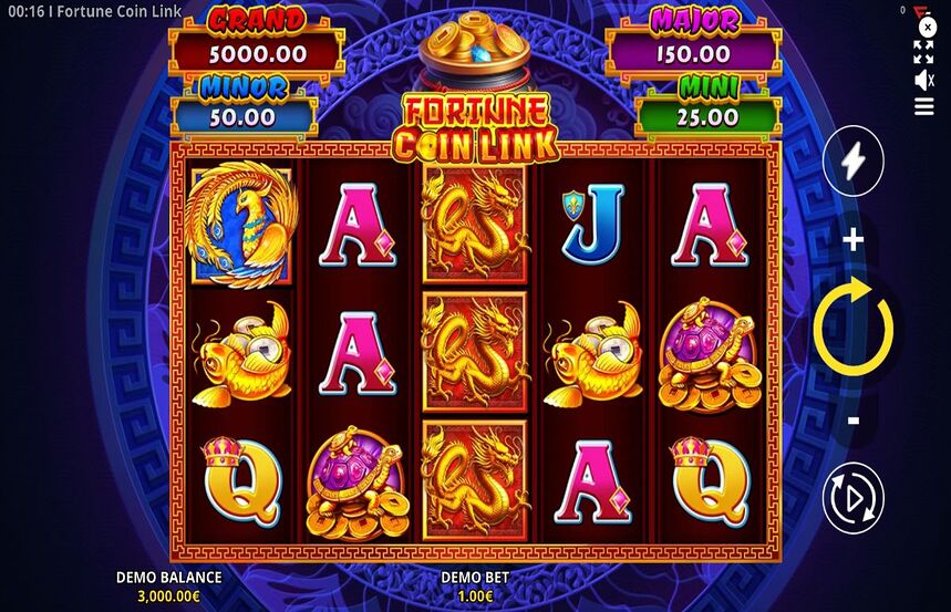 Fortune Coin Link Running Wins