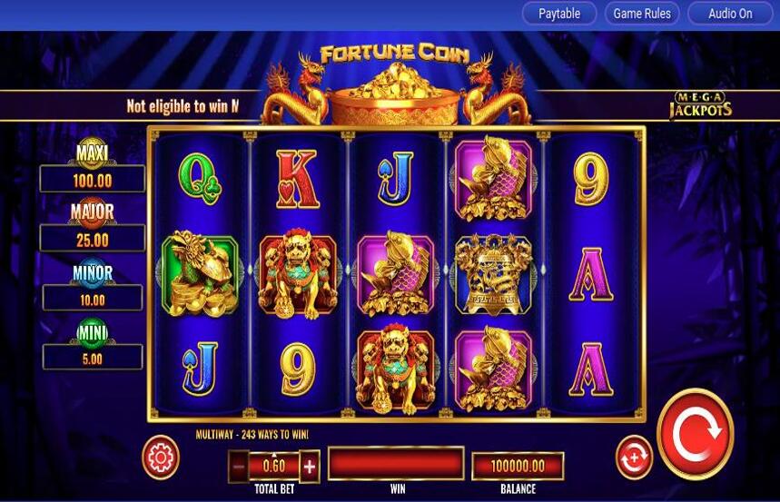 Fortune Coin Mega Jackpots