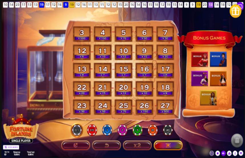 Fortune Islands Single Player