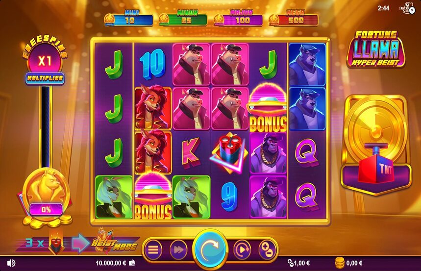Fortune Llama Hyper Heist