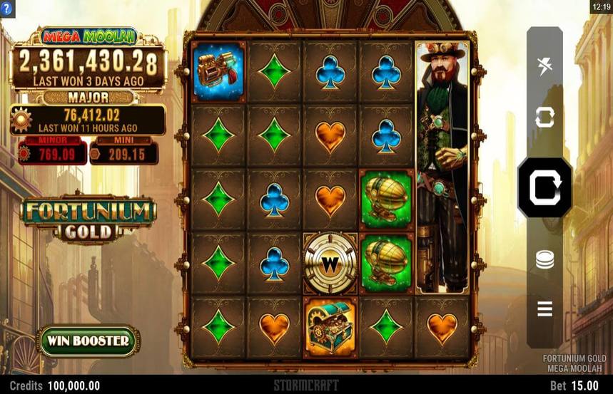 Fortunium Gold Mega Moolah