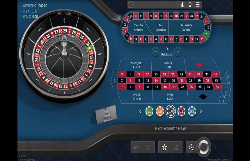 French Roulette la Partage