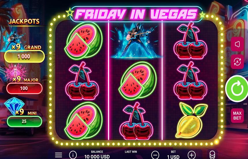 Friday in Vegas