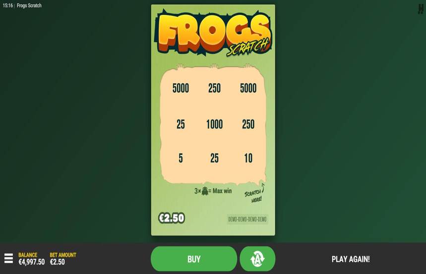 Frogs Scratch