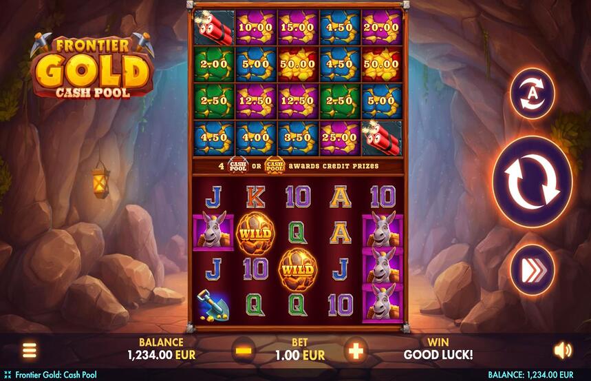 Frontier Gold Cash Pool