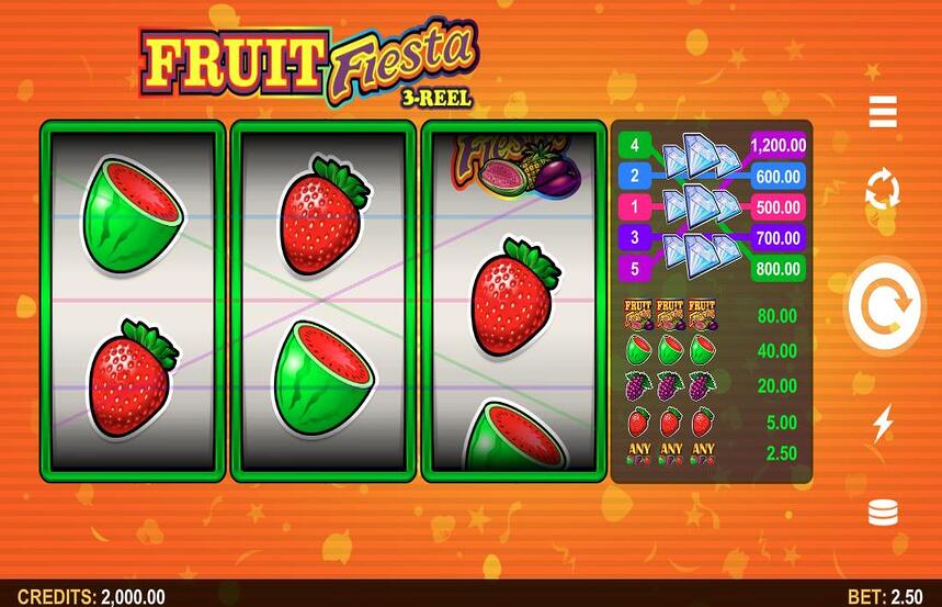 Fruit Fiesta 3 Reel