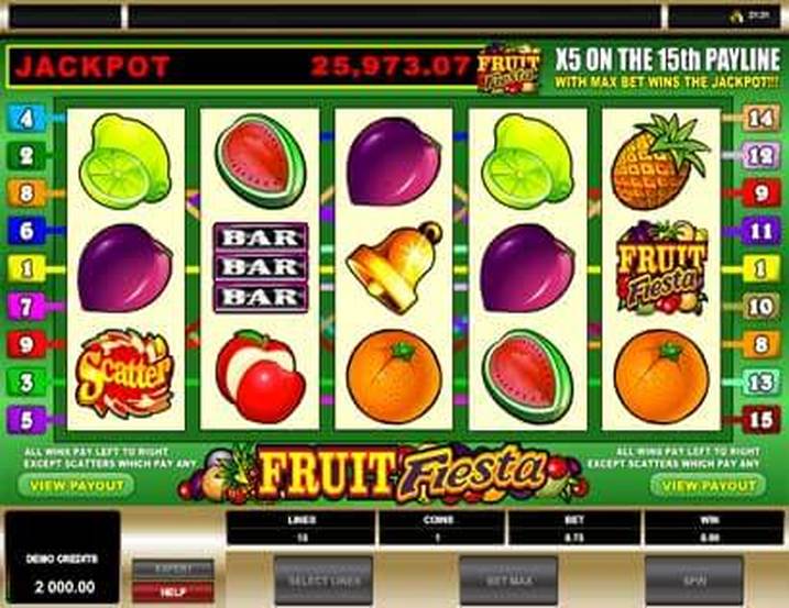 Fruit Fiesta 5 reel