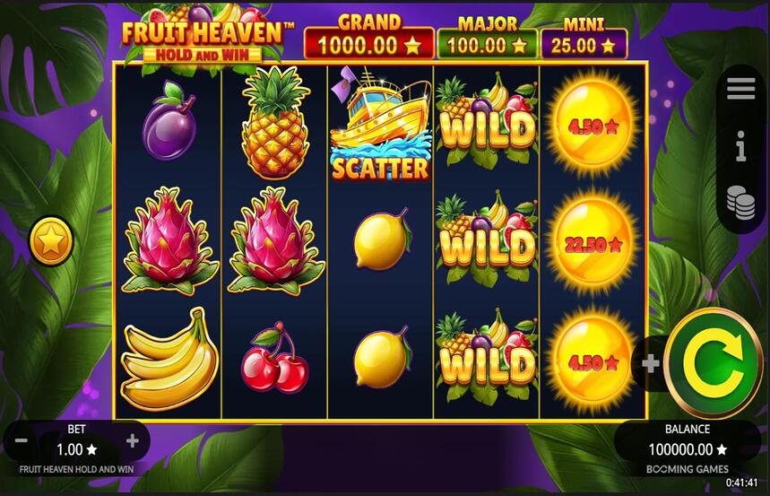 Fruit Heaven Hold and Win