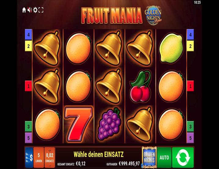 Fruit Mania Golden Nights