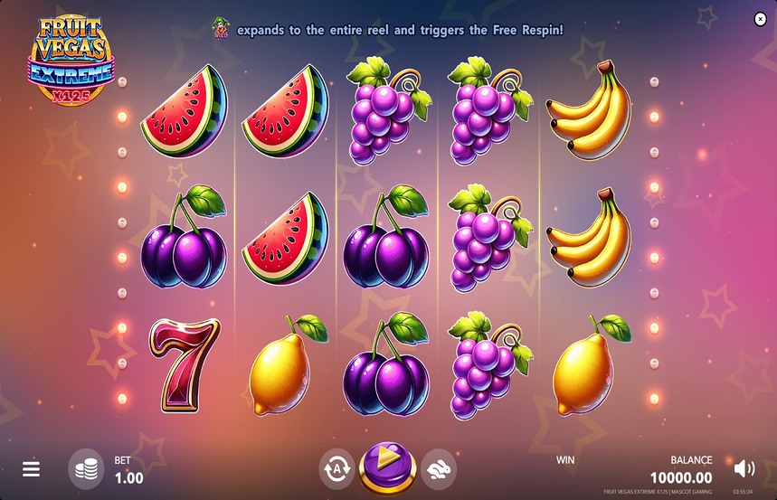 Fruit Vegas Extreme x125
