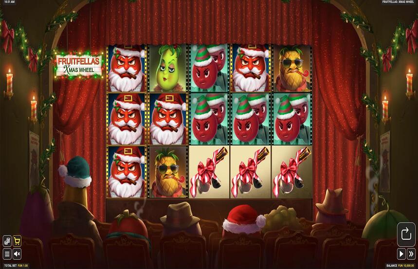 Fruitfellas Xmas Wheel