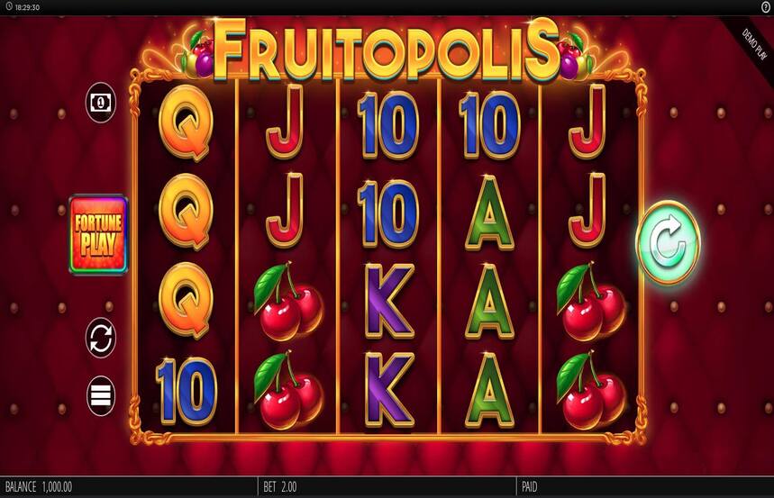Fruitopolis Fortune Play