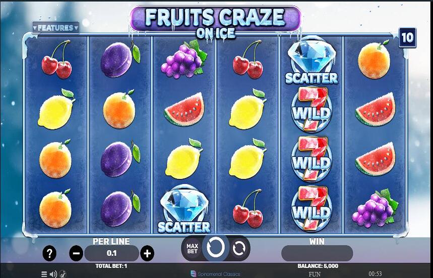Fruits Craze on Ice