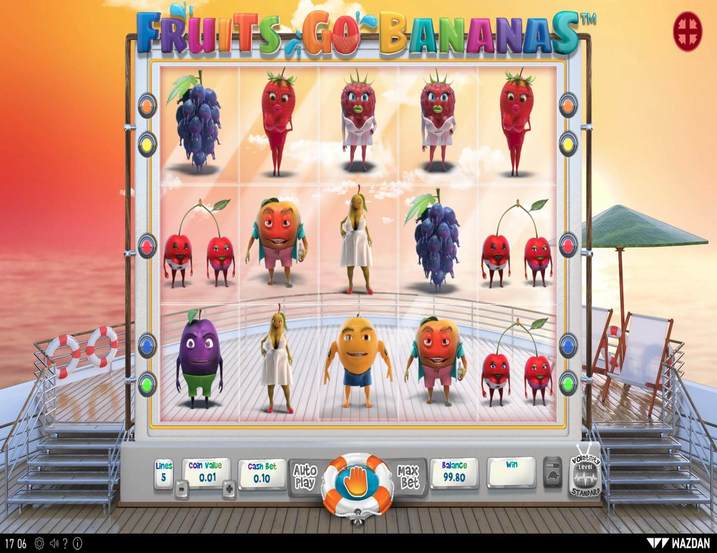 Fruits Go Bananas