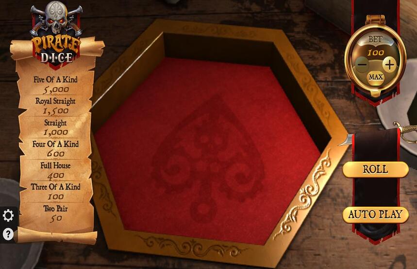 FunFair Technologies Pirate Dice