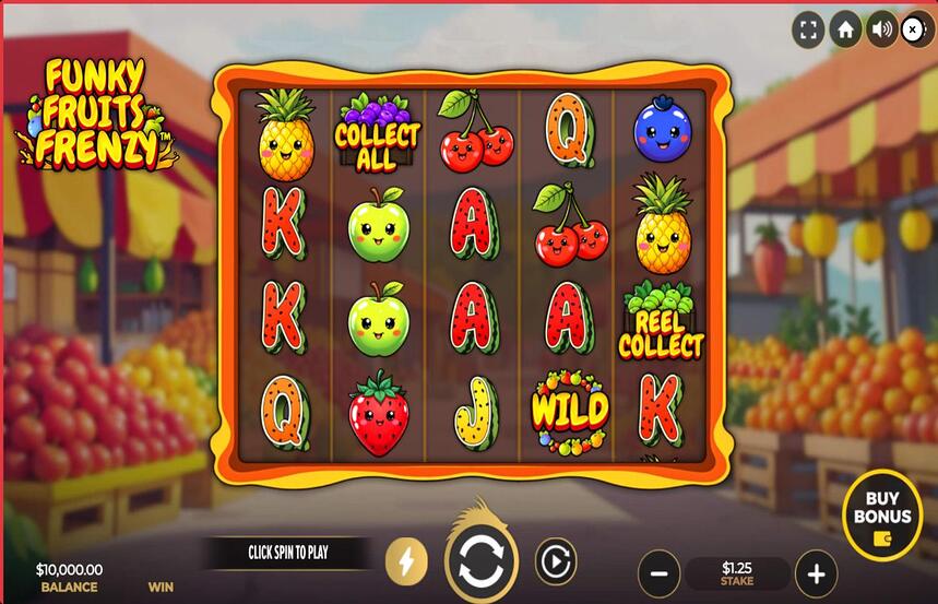 Funky Fruits Frenzy