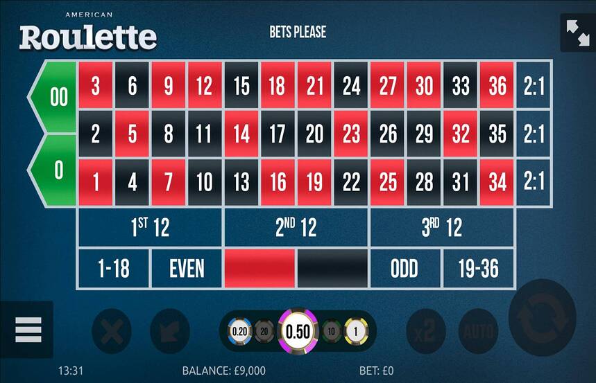 G Games American Roulette