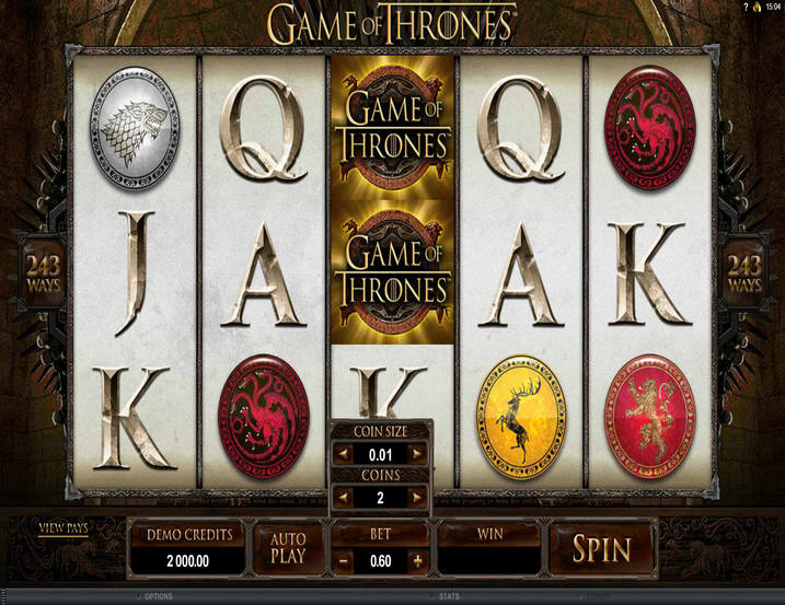 Game Of Thrones 243 ways