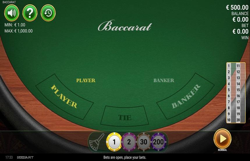 GameArt Baccarat