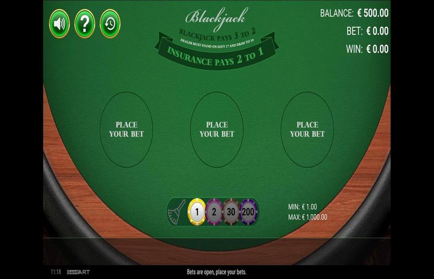 GameArt Blackjack