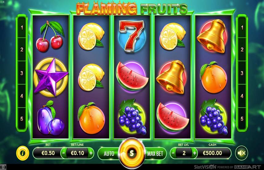 GameArt Flaming Fruits