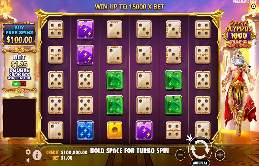 Gates of Olympus 1000 Dice