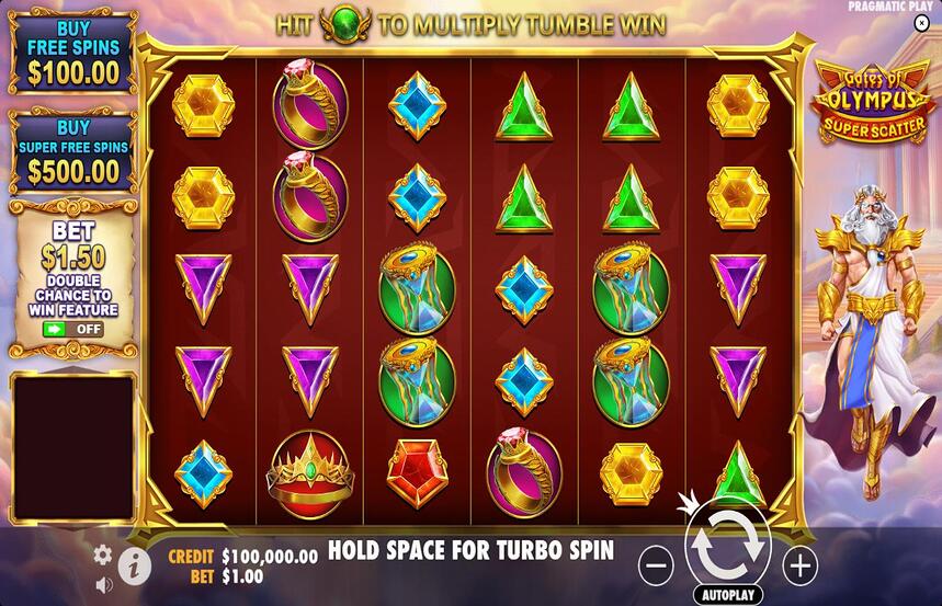 Gates of Olympus Super Scatter