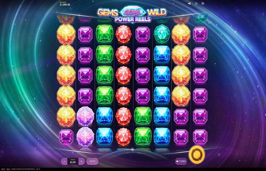 Gems Gone Wild Power Reels