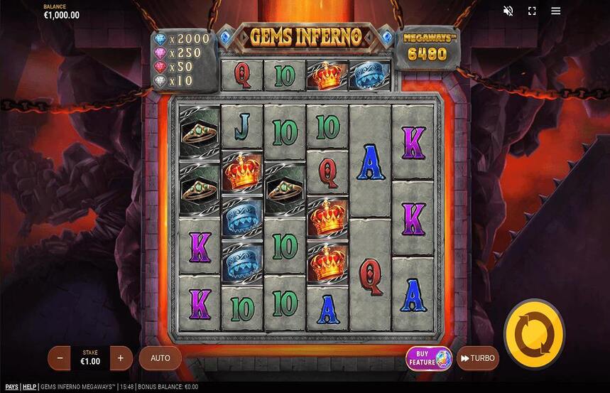 Gems Inferno Megaways