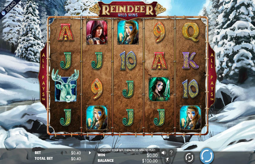 Genesis Gaming Reindeer Wild Wins