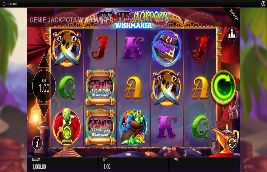 Genie Jackpots Wishmaker