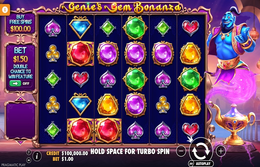Genies Gem Bonanza