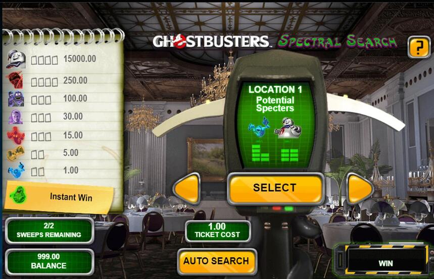 Ghostbusters Spectral Search